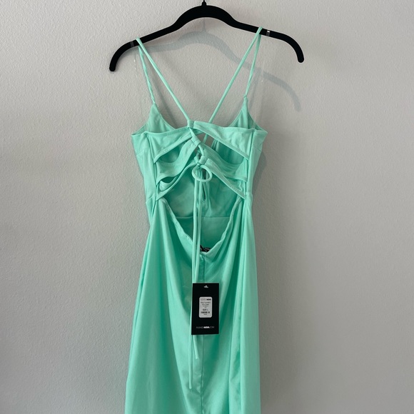 Fashion Nova Body Formation Mini Dress- Mint - Picture 4 of 4